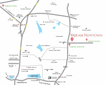 Vajram Newtown Location Map in Thanisandra Main road